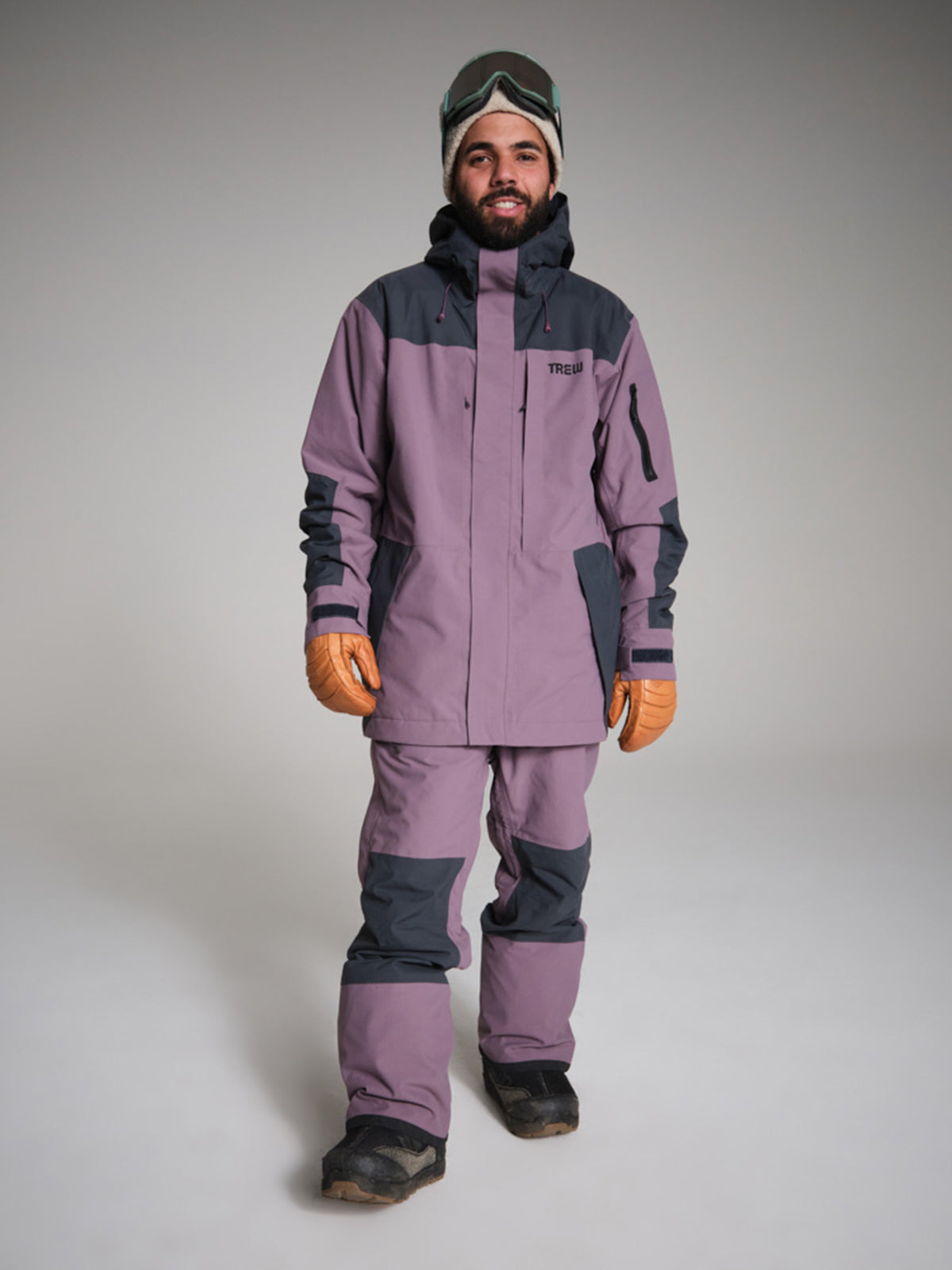 Campera Trew Gear - Tatoosh black plum 2L 20K/20K
