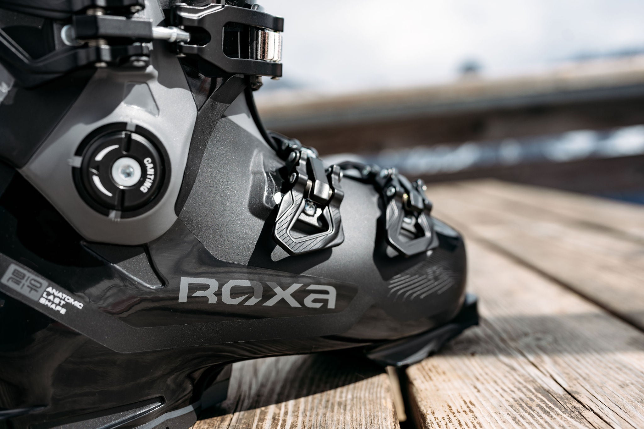 Botas de Ski Roxa - RFIT MV 110
